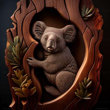 3D модель Invictokoala monticola (STL)